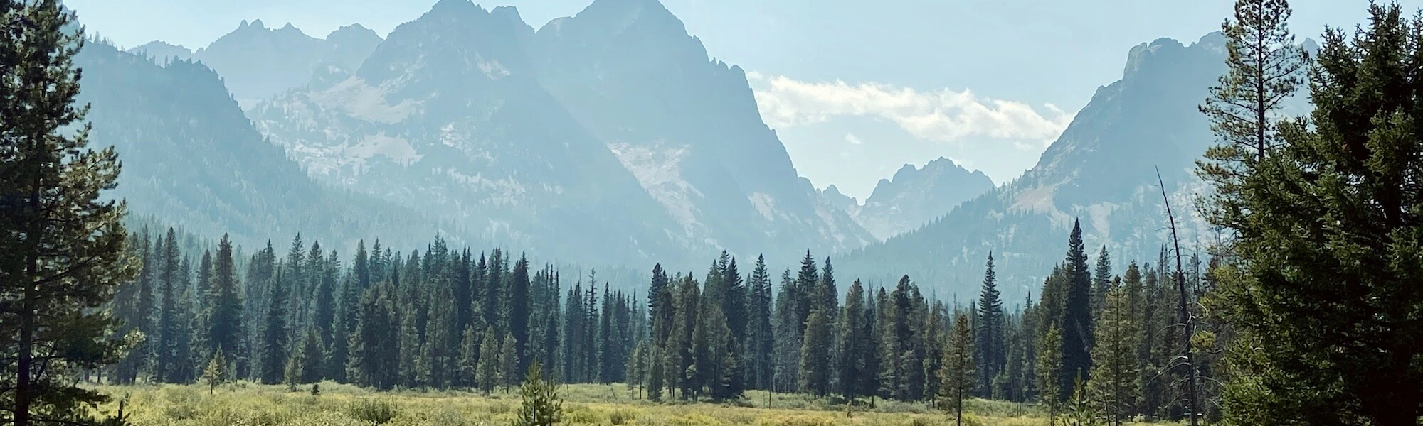 Mountains of Idaho near boise