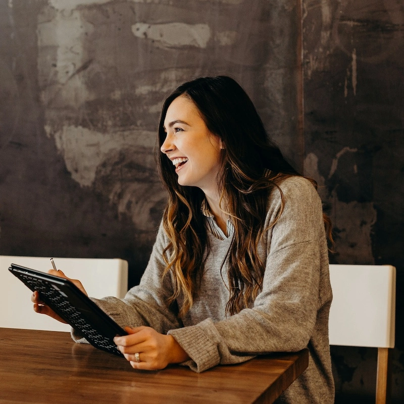 Individual Working on Tax Preparation